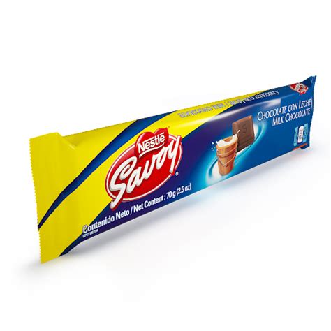 Chocolate Savoy Leche X 70 Gr