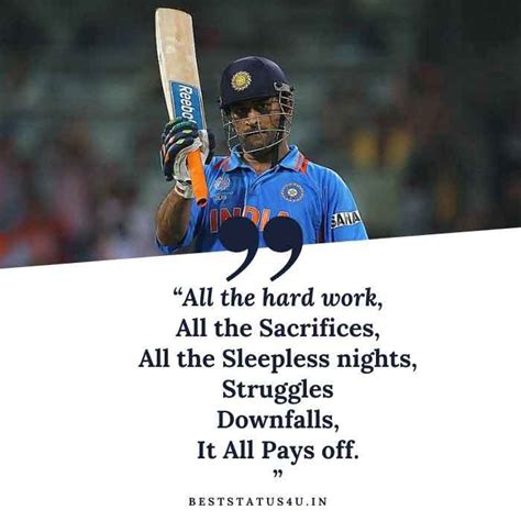 [50 ] Best Dhoni Quotes [ms Dhoni Motivational Status] Motivate You Too