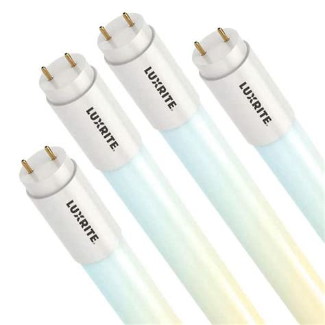 LUXRITE 12W 15W 18 Watt Tunable 4FT T8 LED Tube Lights Type B 5CCT