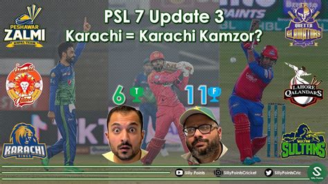 Psl Update Who Will Stop Multan Whats Wrong With Karachi