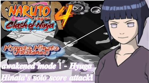 「supernaruto Gekitou Ninja Taisen 4」single Player Mode；score Attack W／hyuga Hinataawakened