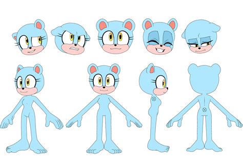 Idw Mobian Reference Base Ms Paint Friendly By Bea Boo On Deviantart