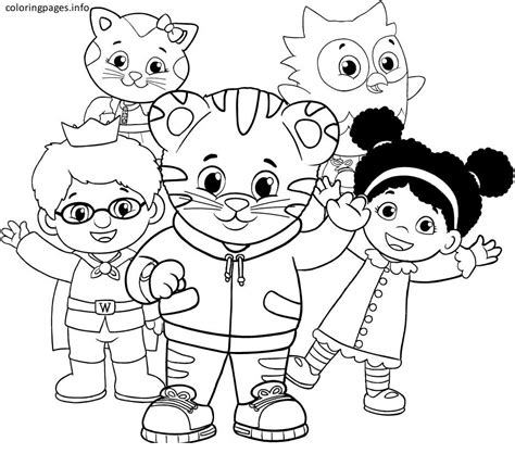 20 Daniel Tiger Halloween Coloring Page | Ayla Coloring | Daniel - Free ...