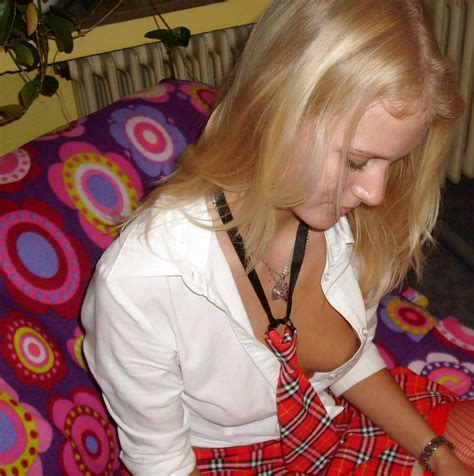 Sex Teen Nude Upskirt Lingerie School Uniform Image