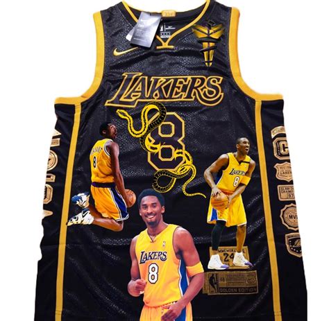 Customized Graphic Kobe Bryant Black Mamba Jersey 🔥🔥🔥 : r/KobeBryant24