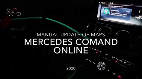 How To Update Mercedes Comand Online Maps Manually Youtube