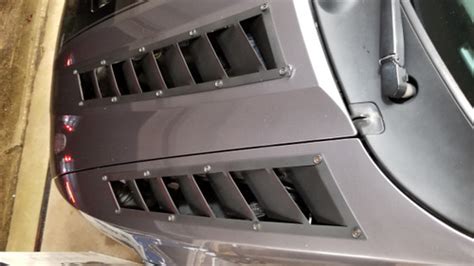 Heat Extractor Hood Vent With Crease Carters Customs Llc