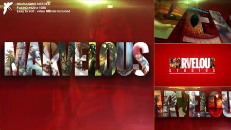 Videohive Marvelous Logo Intro Hd