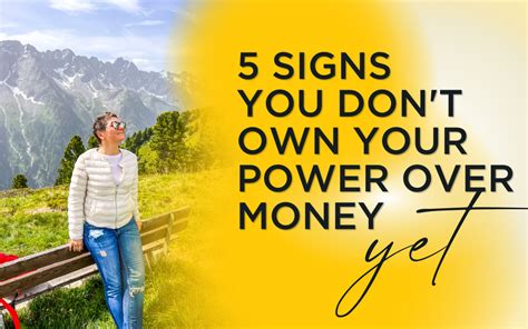 5 Signs You Haven't Activated Your Power (Over Money). Yet. - Cristina ...