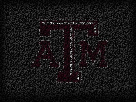 Download Official Texas A&M University Logo Art Wallpaper | Wallpapers.com