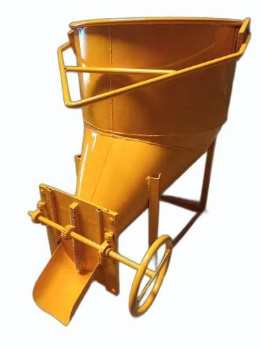 Tower Crane Concrete Bucket For Column Concreting Capacity Cubic