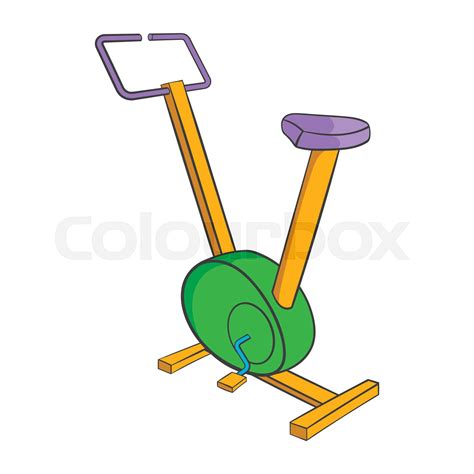 Fitness Drahtesel Icon Stock Vektor Colourbox