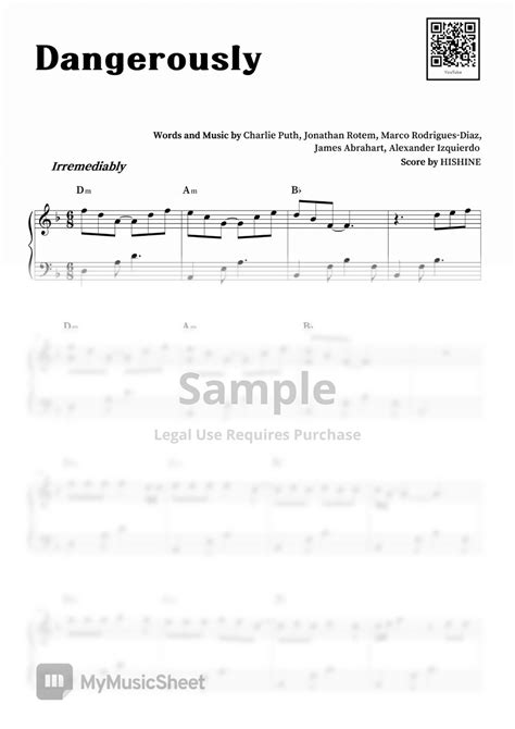 Charlie Puth Dangerously Simple Ver Sheets By Hishine