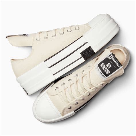 Rick Owens X Converse X Drkshdw Dbl Drkstar Chuck 70