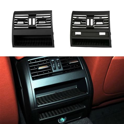 Rear Center Console Fresh Air Outlet Vent Grille Cover For BMW 5 F10