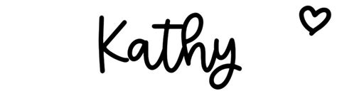 Kathy Name Meaning Origin Variations And More