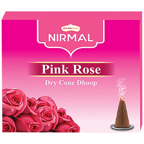 Buy Shubhkart Nirmal Dry Cone Dhoop Pink Rose Online At Best Price