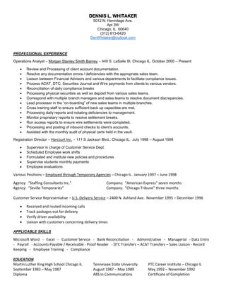 Resume C Pdf