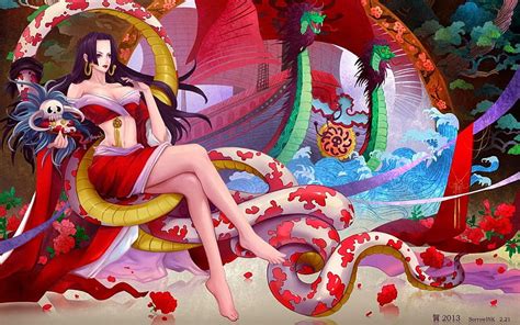 One Piece Boa Hancock Hd Wallpaper Pxfuel