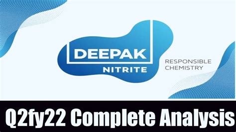 DEEPAK NITRITE Q2 Results 2022 DEEPAK NITRITE Latest News DEEPAK