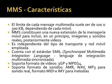 Descubre Las Caracter Sticas De Los Mensajes Mms