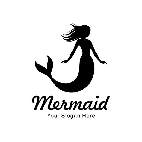 Mermaid Vector Logo 9107981 Vector Art At Vecteezy