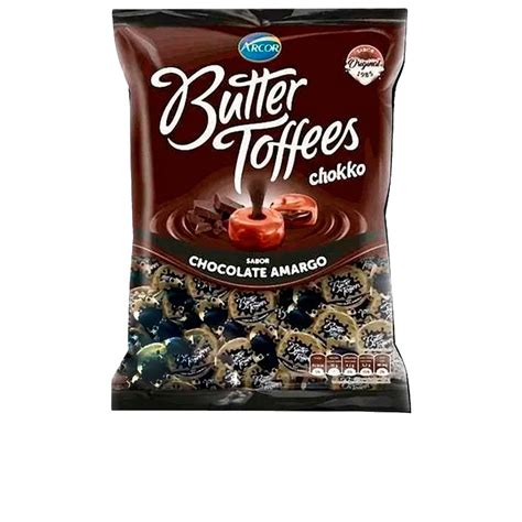 Balas De Caramelo Butter Toffees Pacote 500g Sabores Variados Arcor