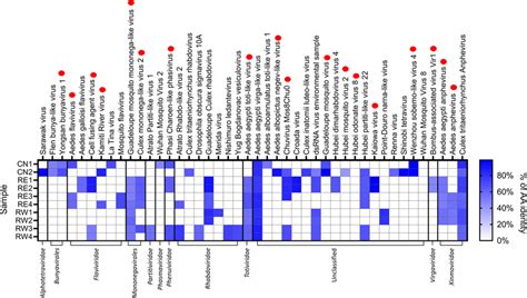 Diversity Of Viral Contigs Assembled From Small Rnas Of Ae Albopictus