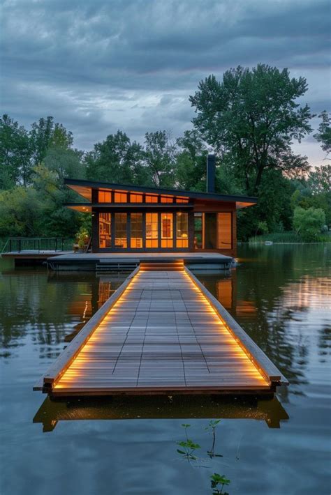 modern floating homes   dream waterfront living modern