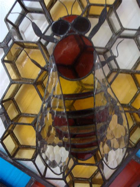 Stained Glass Bee Handcrafted By My Father