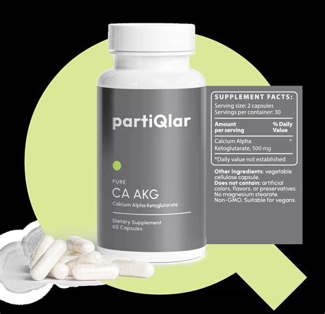 Pure Ca AKG Calcium Alpha Ketogutarate Over 99 Purity PartiQlar