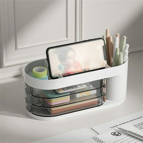 Office Desk Organizer Office Supplies And Cool Desk Accessories For ...