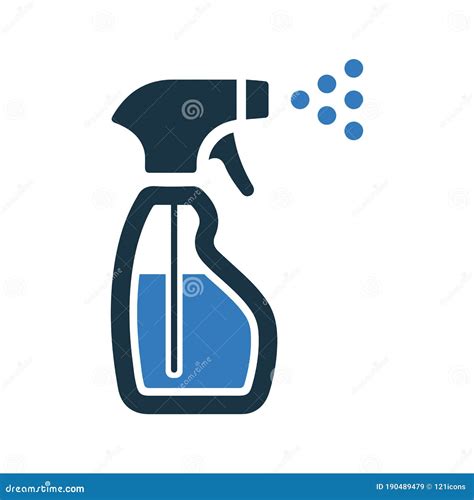 Dise O Vectorial De Iconos De Spray Ilustraci N Del Vector