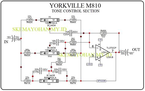 ANEKA 4 TONE CONTROL YORKVILLE AUDIO SCHEMATICS COLLECTIONAUDIO