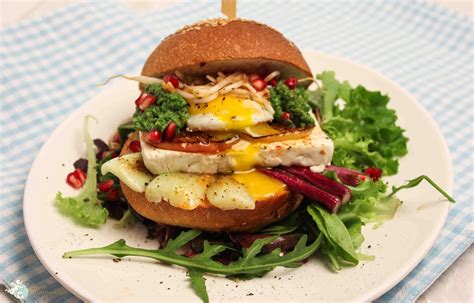 Amor Kartoffelsack Vegetarischer Greek Burger Mit Feta