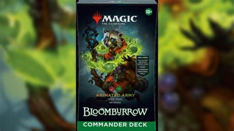 MTG Bloomburrow Commander Deck Boxes Revealed