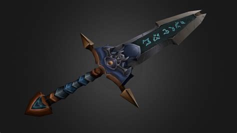 Greatsword of the Ebon Blade - 3D model by kadoebler [beeaf72] - Sketchfab