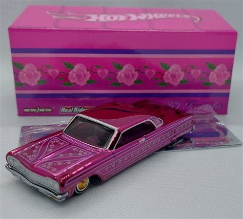 HOT WHEELS RLC 64 Impala Pink Gypsy Rose 11861 20000 Red Line Club