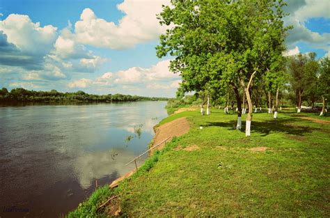 Высокий берег реки (71 фото)