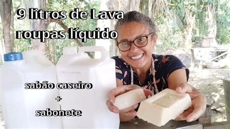 Tem SABÃO CASEIRO um SABONETE aí Então vamos fazer LAVA ROUPA pra