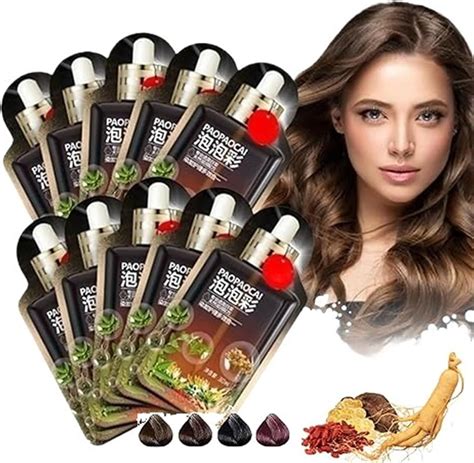 Satywig Hair Color 10 Bag Plant Extract Non Damage Hair Dye Cream