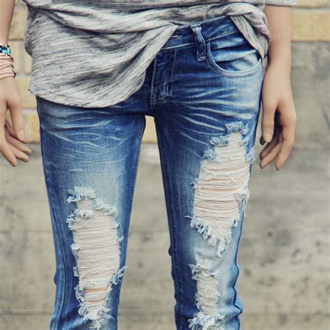 Sweet And Torn Jeans Sweet Distressed Denim Jeans From Spool 72 Spool No 72