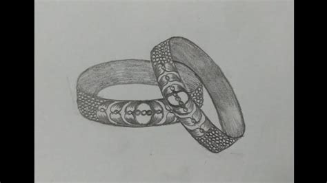 Most Beautiful Drawing Of Bangles Unique Design Step By Step