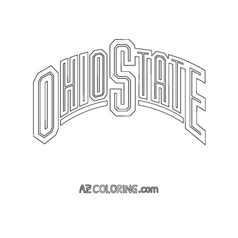 Ohio State Buckeyes Coloring Pages - Coloring Home