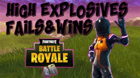 High Explosives V Fortnite Welcome Everyone Youtube