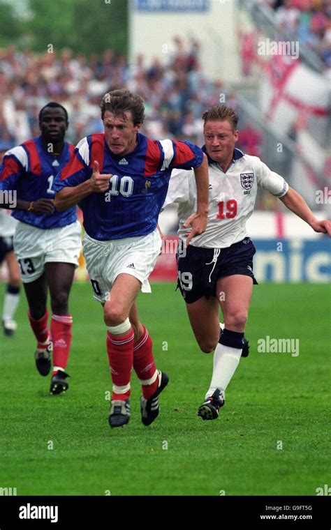 Soccer Euro 92 Sweden Group 1 England V France Malmo Stadion