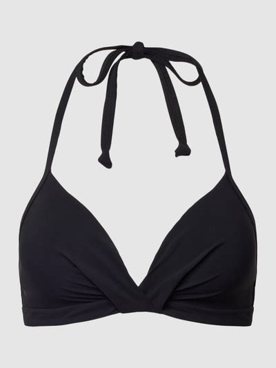 Barts Bikini Oberteil Mit Neckholder Modell Solid Black Online Kaufen