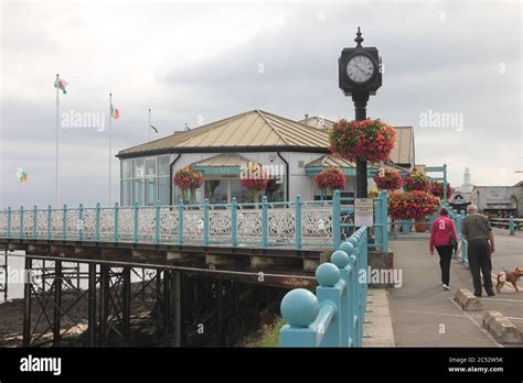 Mumbles Pier in Swansea Bay, Wales Stock Photo - Alamy