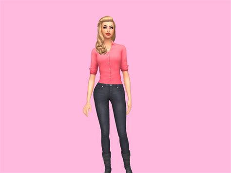 The Sims Resource - Pink Cas (Create A Sim) Background