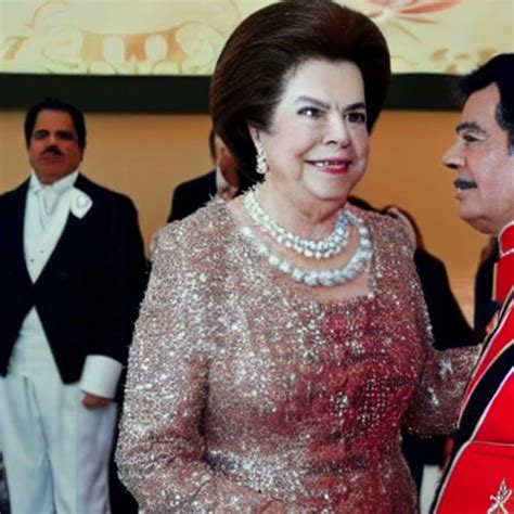 Krea Ai Reina Isabel Ii Conoce A Juan Gabriel